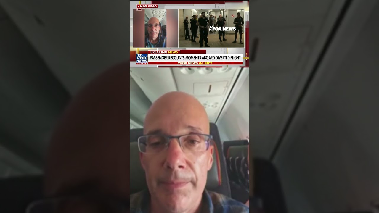 Passenger SPEAKS on experience after cockpit attack on Israel-bound flight #foxnews #news #shorts