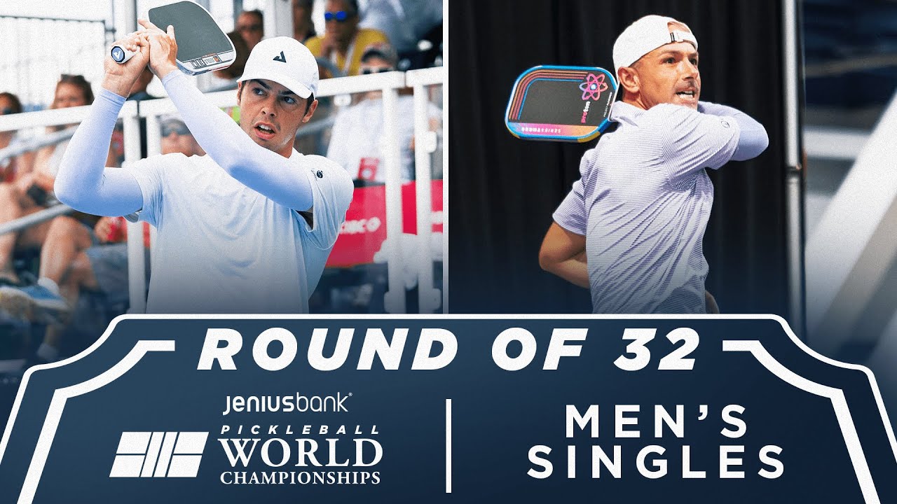 Ben Johns v Alexander Crum at the Jenius Bank Pickleball World Championships