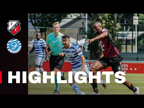 HIGHLIGHTS | FC Utrecht - De Graafschap