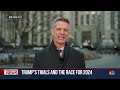 Trumps court cases and his campaign intersect  - 00:40 min - News - Video