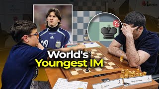 Worlds youngest IM for a reason | Faustino Oro vs Muradli Mahammad | Sharjah Masters 2025