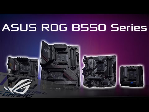ASUS B550 Series Motherboards 