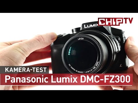 video Panasonic LUMIX DMC-FZ300EGK Premium-Bridgekamera (12 Megapixel, 24x opt. Zoom, LEICA DC Weitwinkel-Objektiv, 4K Foto/Video,Staub-/Spritzwasserschutz) schwarz
