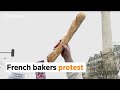 French bakers protest over soaring energy costs