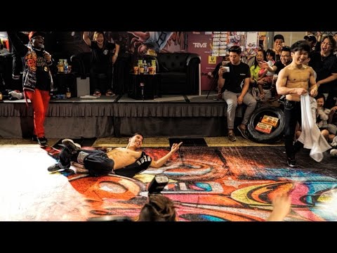 B-Boy Victor (USA) & B-Boy Pocket (KOR) | Judge Battle Showcase | SG BBoy Champs 2016