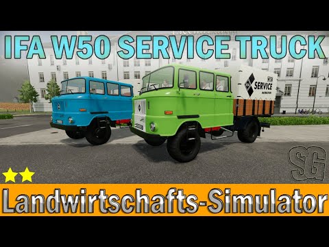 IFA W50 Service Truck v1.0.0.1