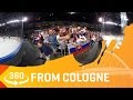 360° mit den lettischen und slowakischen Fans