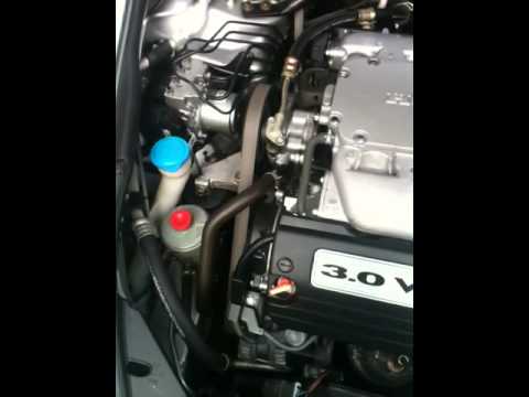 Honda accord power steering pump noise when cold #6