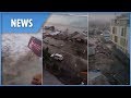 Watch Visuals: Tsunami hits Indonesia after Earthquake