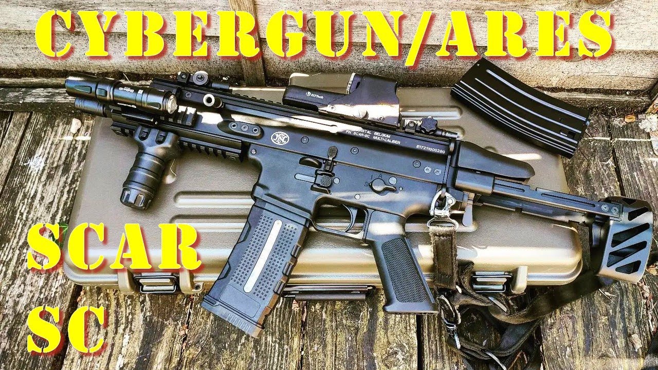 Airsoft- Cybergun/Ares - SCAR SubCompact [French]