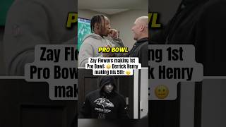 Derrick Henry & Zay Flowers Pro Bowl Reactions 😭👏