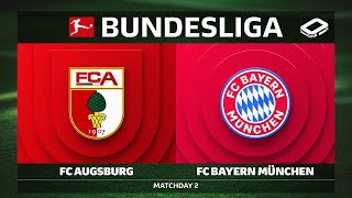 FC Augsburg vs. FC Bayern München | Matchday 2 — Bundesliga 2025/26