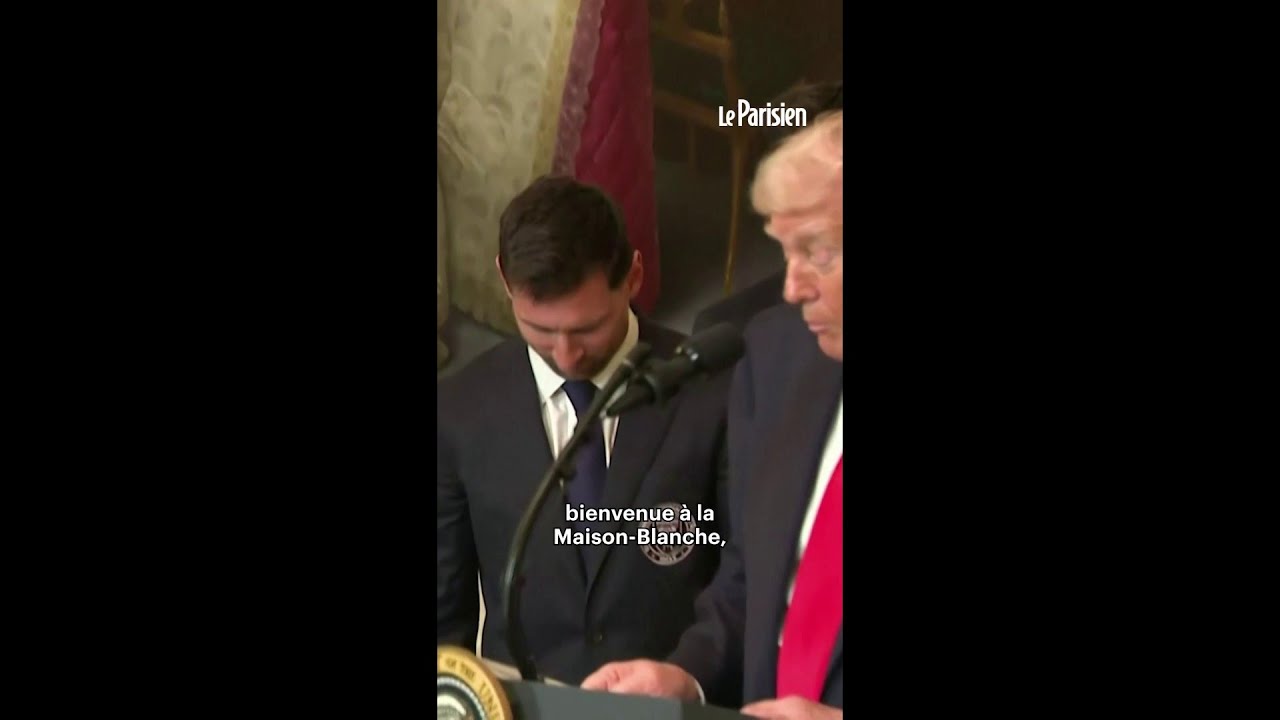 Donald Trump honore Messi et l’Inter Miami à la Maison Blanche après la victoire en MLS