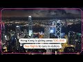 Hong Kong to give away 500,000 free flights