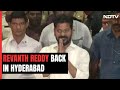 Revanth Reddy Back In Hyderabad After Meeting The Gandhis In Delhi