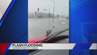 Flash flooding hits St. Louis after heavy rain