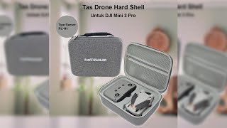 Pratinjau video produk TaffGUARD Tas Drone Hard Shell Storage Bag for DJI Mini 3 Pro RC - AS26