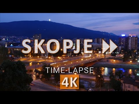 Скопје во time lapse