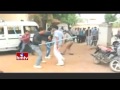 Police beat accused with plastic pipes-Visuals