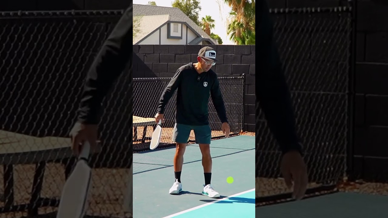 The KEY to the most consistent pickleball serve! Make sure to check out the full video linked 👆