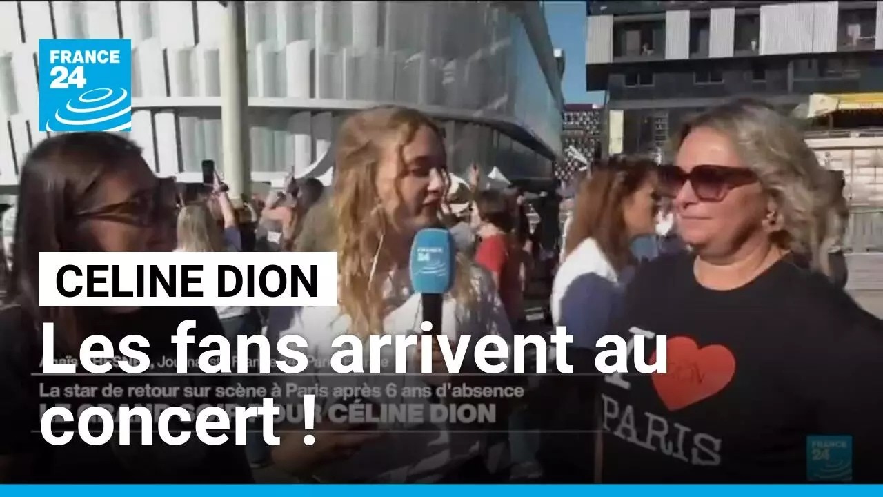 Céline Dion de retour sur scène à Paris pour un spectacle extraordinaire • FRANCE 24