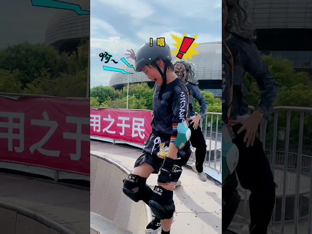 🤣果然潜能是可以激发的 Turns out potential can be unlocked. #跑酷 #极限运动 #这操作都看傻了 #搞笑