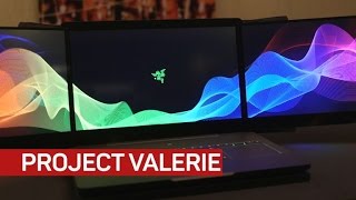 Yeni Dizüstü Bilgisayar 3 Ekranıyla Geniş Görüntü Sağlıyor Razer Project Valerie