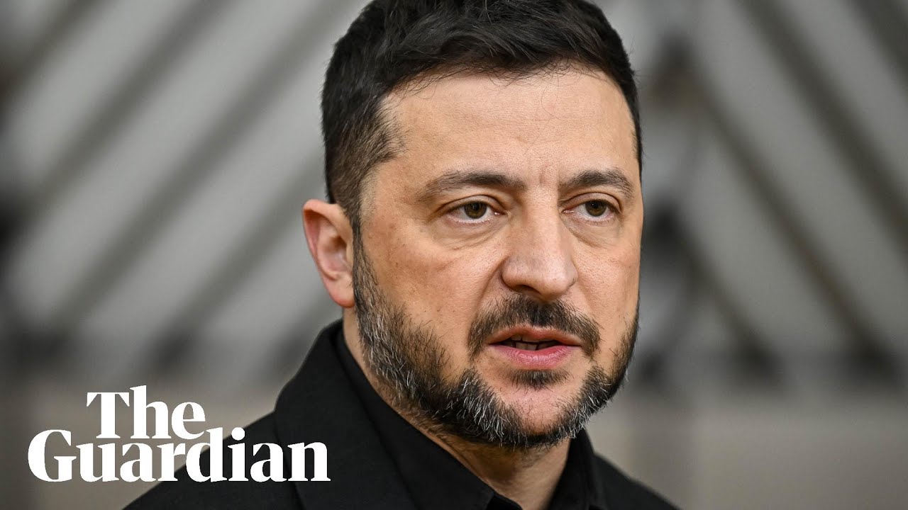 Volodymyr Zelenskiy holds press conference after meeting EU leaders – watch live
