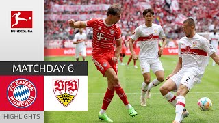 FC Bayern München — VfB Stuttgart 2-2 | Highlights | Matchday 6 – Bundesliga 2022/23