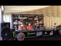 PRESS CONFERENCE AT THE GP OF BENELUX WITH MAX ANSTIE 