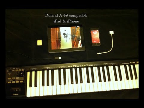 Roland A-49 Compatible, iPad & iPhone.