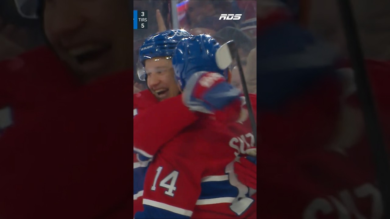 Nick Suzuki fait 3-1 en désavantage numérique! 🤯#GoAvsGo c. #GoHabsGo sur RDS 📺