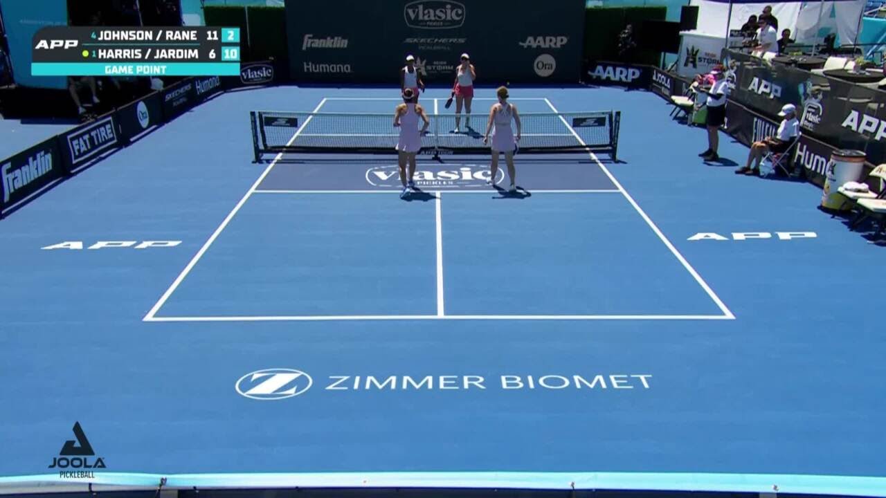 Women's Doubles | Harris/Jardim Game Point | APP Tour: Vlasic Classic - Delray Beach