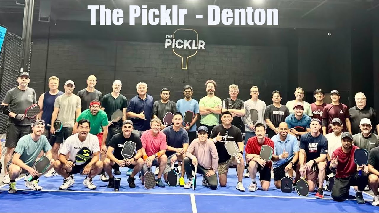 The Picklr Denton, 8 Courts Advanced Saturday Morning Group