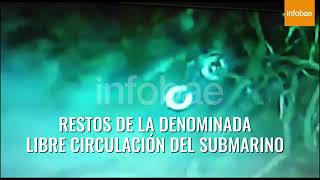 ARA San Juan, las imágenes del submarino que vieron los familiares