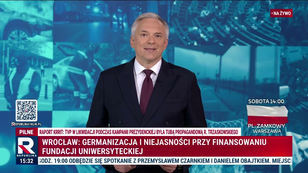 Informacje Telewizja Republika 09.10.2025 godz. 15:00