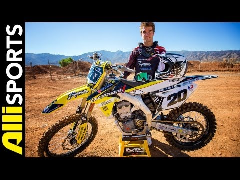 Broc Tickle\'s RCH,Dodge,Sycuan,Suzuki 2013 Supercross Setup, Alli Sports 