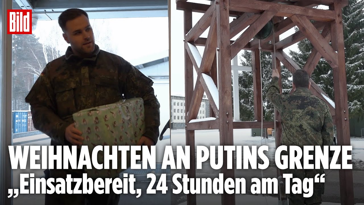 FERN DER HEIMAT: Bundeswehr sichert NATO-Ostflanke – Weihnachten im Einsatz in Litauen