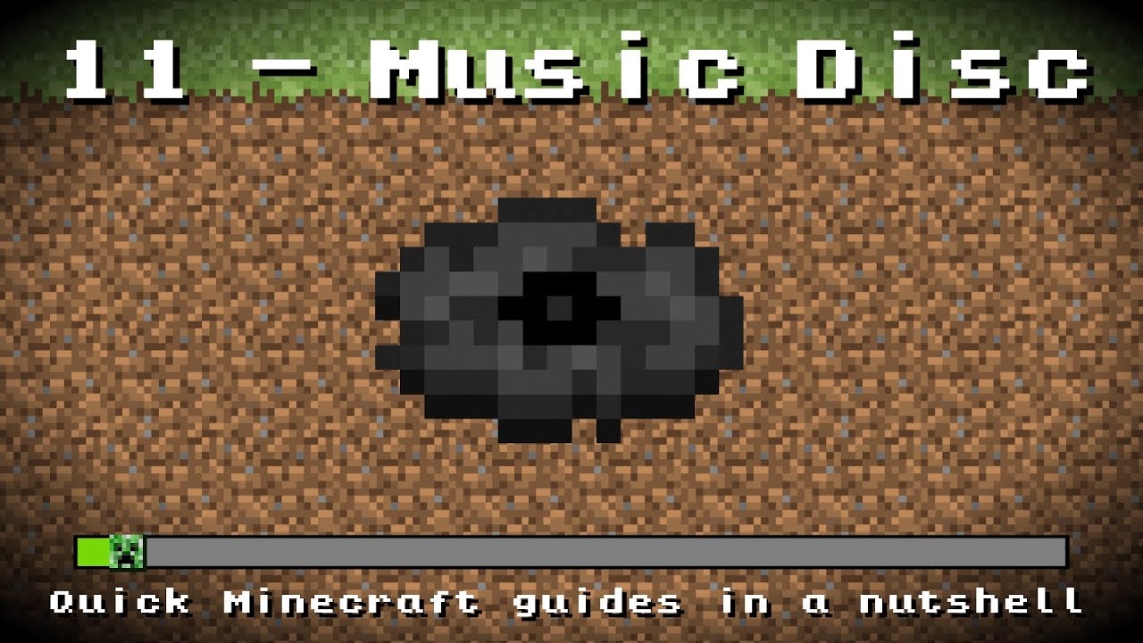 Minecraft Music Disc 11! How to get, Item ID