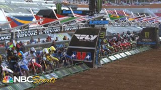 Supercross Round 17 in Salt Lake City | EXTENDED HIGHLIGHTS | 5/8/22 | Motorsports on NBC