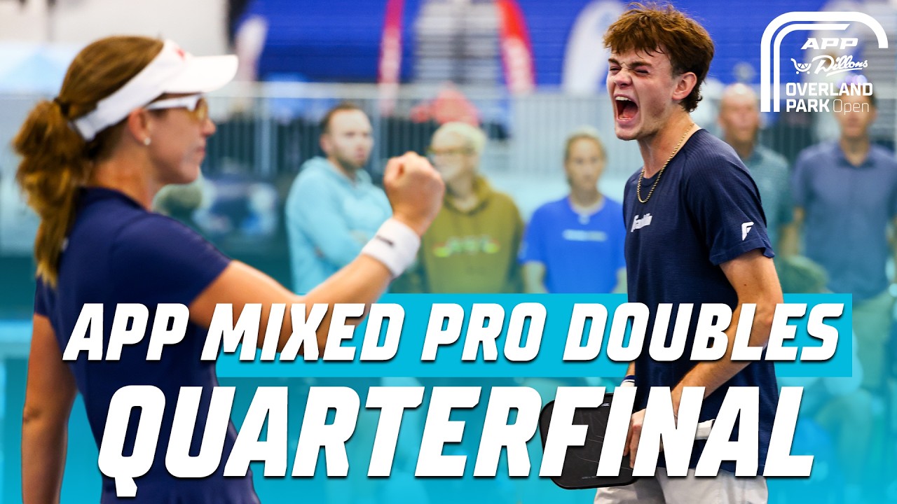 IN-HOUSE BATTLE for Mixed Pro Doubles Quarterfinal | Fudge/Schenk vs. Wheatley/DeHeart | APP Tour