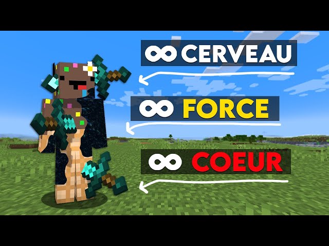 J'essaie de finir Minecraft en étant IMMORTEL.. (j'suis intuable)