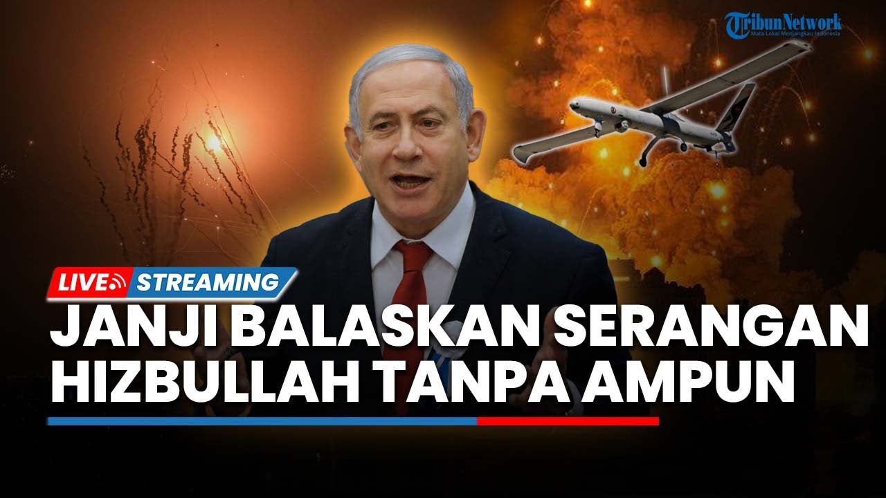 🔴Kepanikan Warga Israel saat Diserang Drone Hizbullah hingga 4 IDF Tewas, Netanyahu Janji Pembalasan
