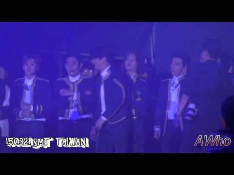 20150321 SMT IN TAIWAN SUPER JUNIOR watting at back stage time...night club??