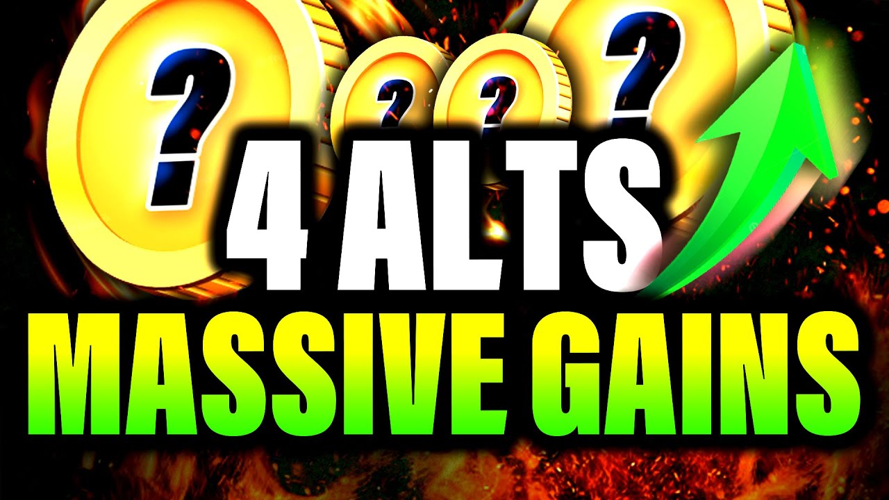 Altseason is HERE! Don't miss these 4 Altcoins