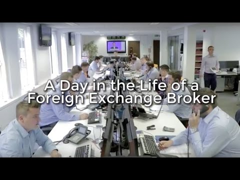 Day in the life of a currency broker