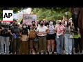 University of Texas students protest after dozens arrested day before