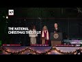 The National Christmas Tree is lit  - 01:31 min - News - Video