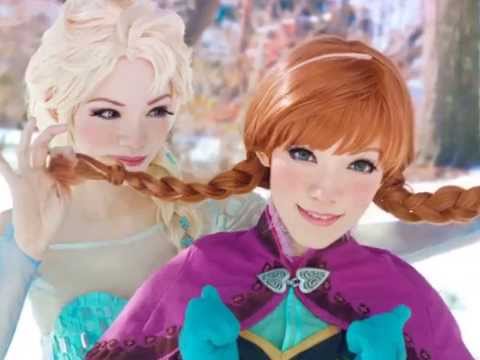 Disney Frozen Real Life/ Die Eiskönigin Cosplay Disney Frozen Real Life/ Die Eiskönigin Cosplay