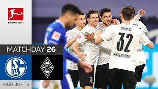 FC Schalke 04 — Borussia M’gladbach | 0-3 | Highlights | Matchday 26 – Bundesliga 2020/21
